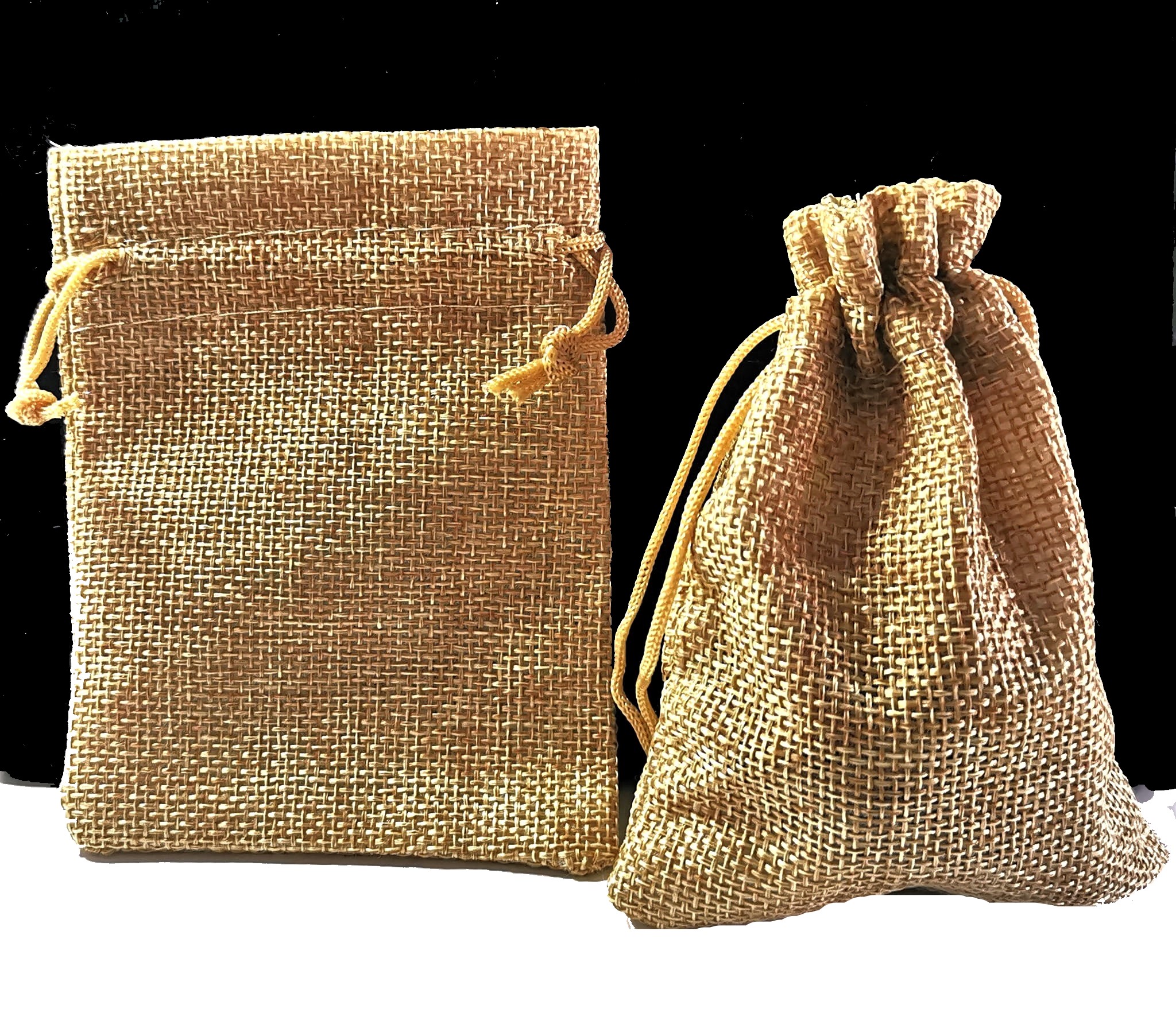 Dárkový pytlíček juta - přírodní 9x12cm