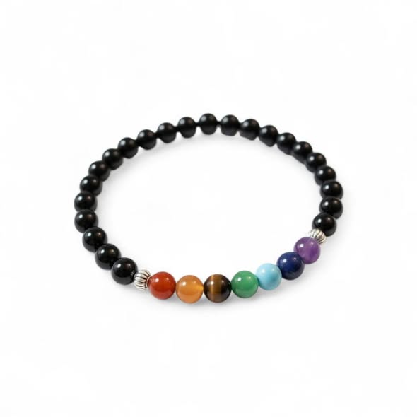Čakrový náramek ONYX vel.0,6cm