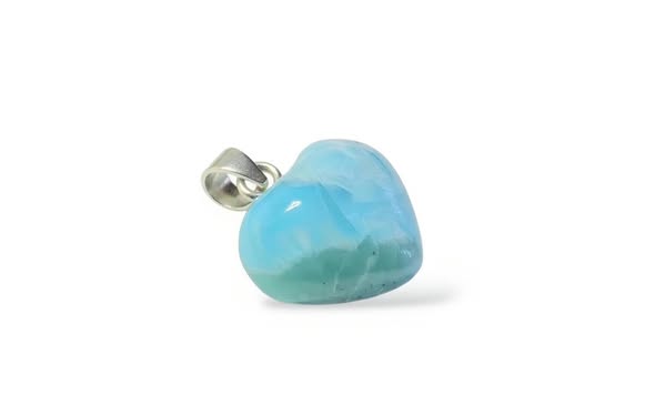 Larimar srdíčko přívěsek 3,34 g
