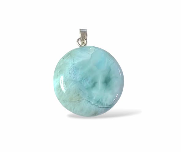 Larimar přívěsek kolečko 12,68 g 