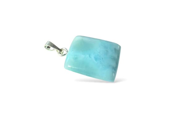Larimar přívěsek čtvereček 4,78 g