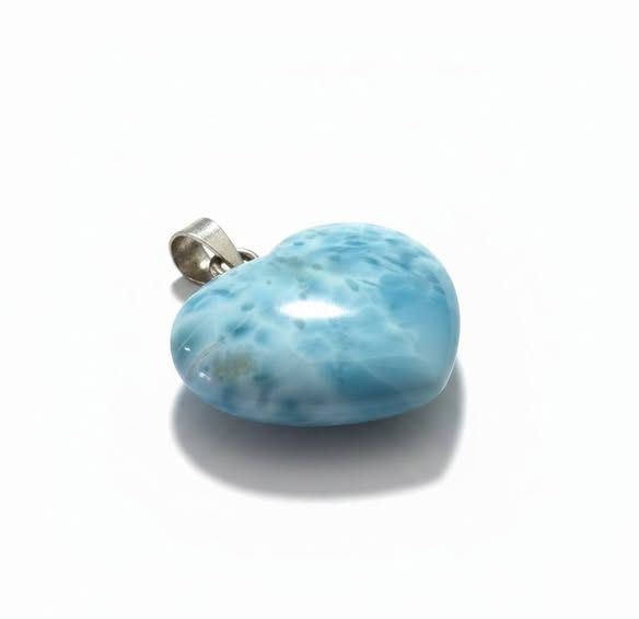 Larimar přívěsek srdce 6,44g