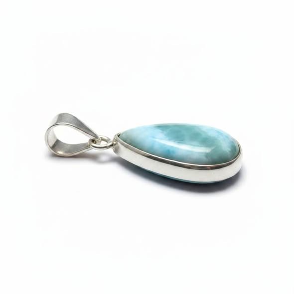 Larimar kabašon přívěsek 3,19g