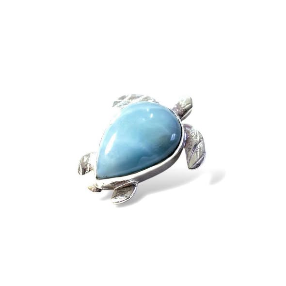 Larimar přívěsek želvička 2,96g