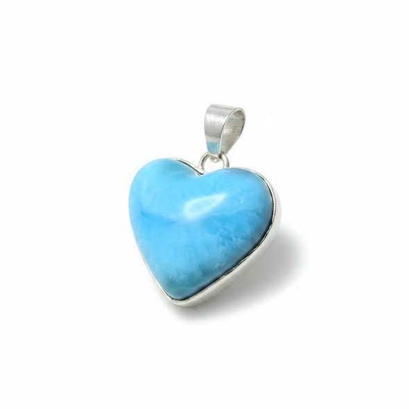Larimar srdce přívěsek 4,99g
