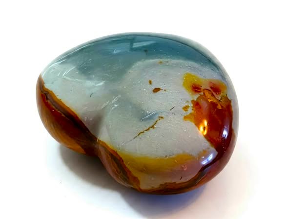 Jaspis polychrom srdce vel. 7,8 x 7,3 x 3,3 cm
