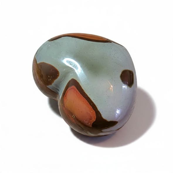 Jaspis polychrom srdce vel. 6 x 7,2 x 4,2 cm