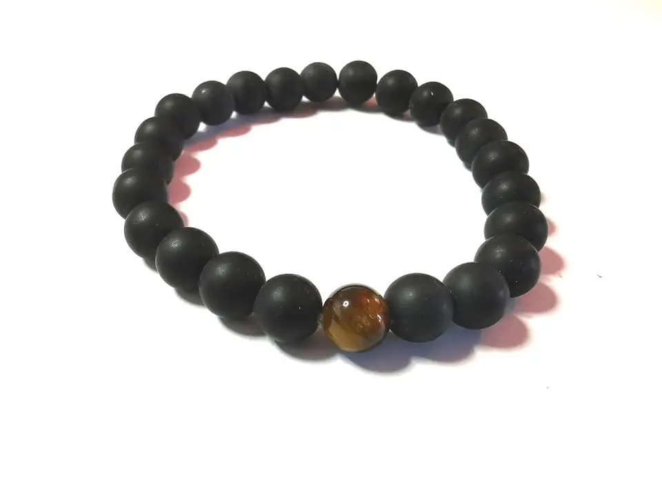 SET: Tygří oko + láva + dárková krabička