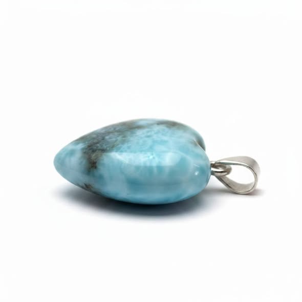 Larimar srdce přívěsek 5,06g