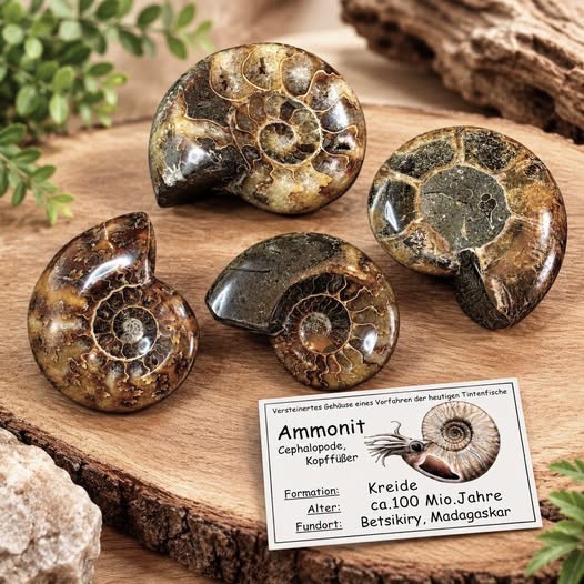 Amonit leštěný vel. 6,3 x 5,5 x 3,2 cm