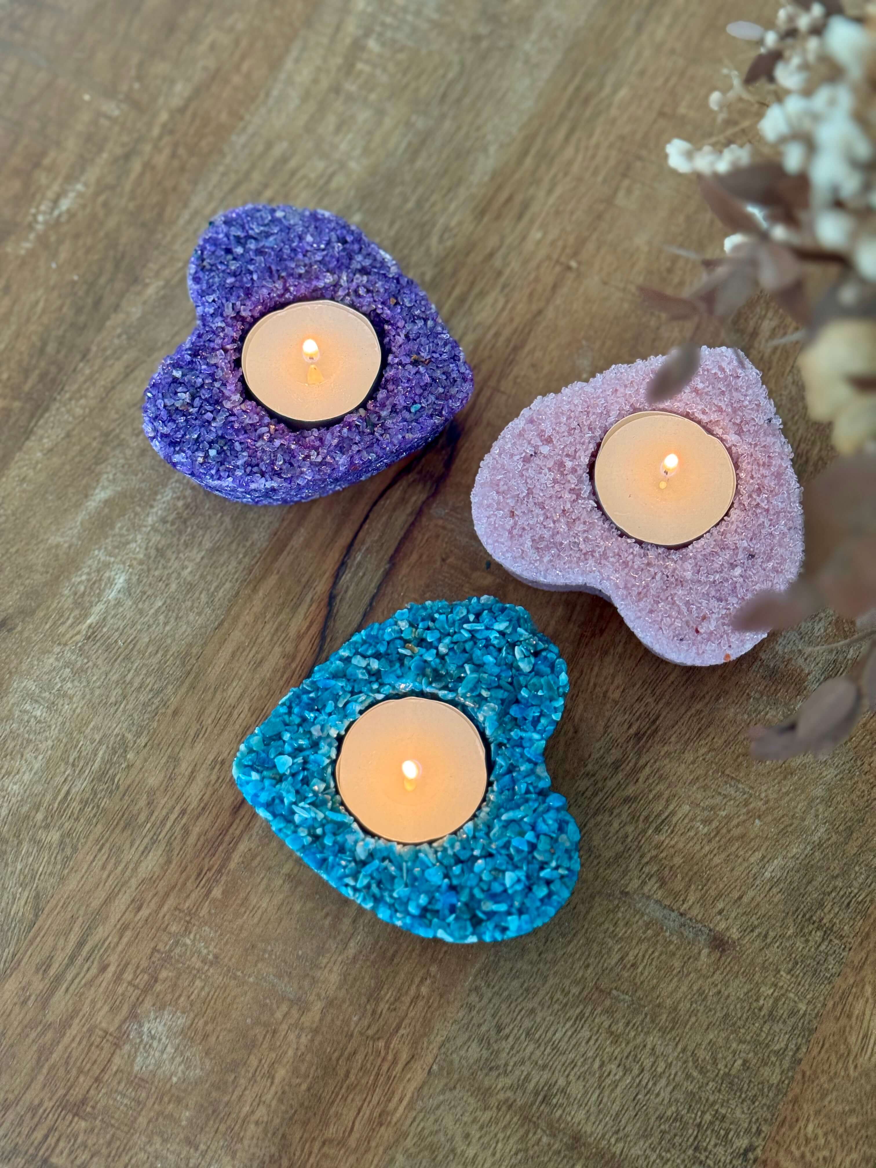 Apatit svícen srdce