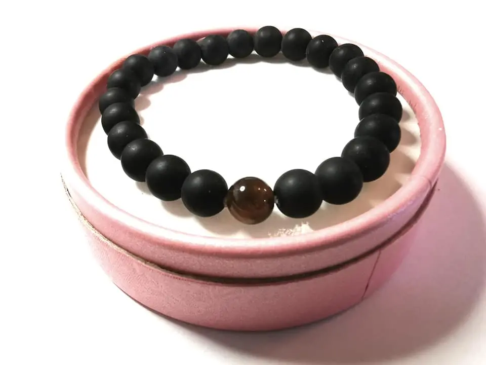 SET: Tygří oko + láva + dárková krabička