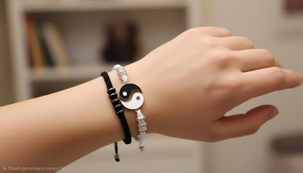 Ochranný partnerský náramek JIN-JANG