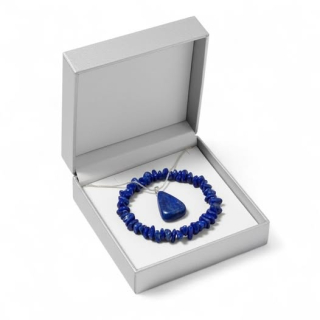 Lapis lazuli set s krabičkou