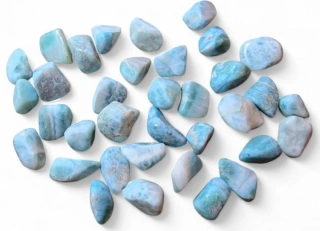 Larimar tromlovaný malý vel. S