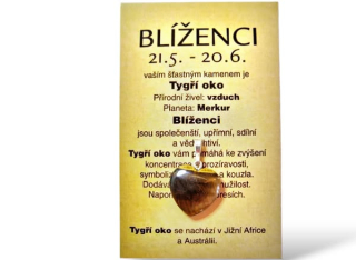 znamení zvěrokruhu BLÍŽENEC - srdíčko
