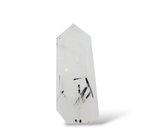 Křišťál s turmalínem špice váha 63g