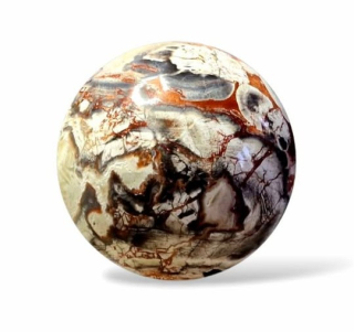 Jaspis brekcie koule, vel. 6,3cm