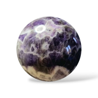 Ametyst Chevron koule vel.5cm