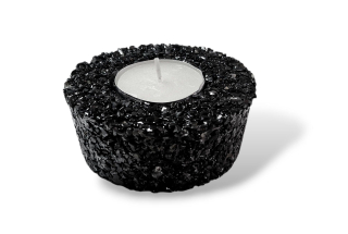 Onyx svícen kruh