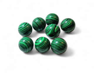 Malachit (syntetický) kulička vel. 1,5cm