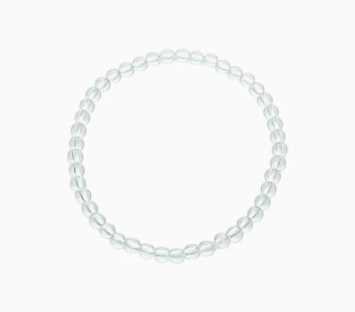 Křišťál náramek jemný 0,4cm