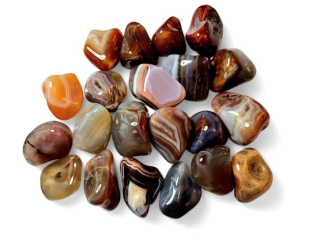 Achát Malawi barevný