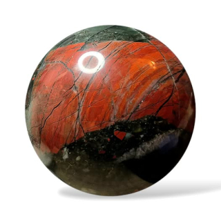 Heliotrop  koule vel. 6,6cm