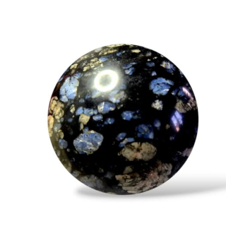 Liberit modrý koule vel.7,3cm