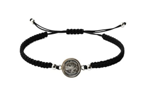 Ochranný náramek s amuletem černý