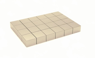 Krabička malá zlatá - sada 24ks