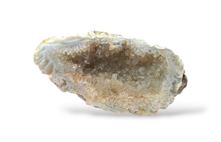 Achát peříčkový geodka vel. 8 x 4 x 2,7 cm , č.15