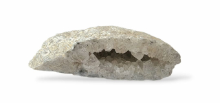 Achát peříčkový geodka vel. 9,5 x 3,5 x 3,6cm ,č.18