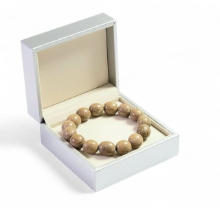 Jaspis obrázkový náramek silný s krabičkou