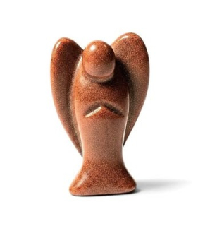 Anděl sluneční kámen (syntetický) vel. 4 cm