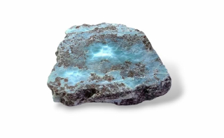 Larimar přírodní , váha 148,21g