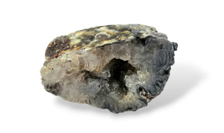 Achát peříčkový geodka vel. 6,3 x 4 x 3,2 cm, č.36