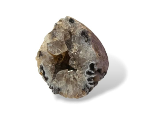 Achát peříčkový geodka vel. 5 x 4,2 x 4,2cm , č.23