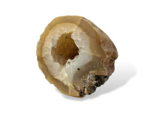 Achát peříčkový geodka vel. 5,6 x 5 x 3,8cm , č.49