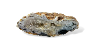 Achát peříčkový geodka vel. 7 x 3 x 2,2cm , č.50