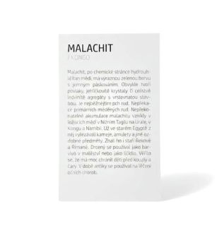 Kartička - MALACHIT