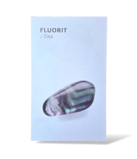Kartička obrázek - FLUORIT