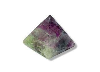 Fluorit pyramida vel. cca 3,5 x 3,5cm ,č.2