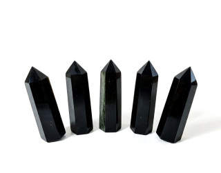 Obsidián zlatý špice vel. 5,5 x 1,5cm