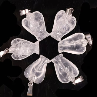 Anděl křišťál přívěsek