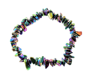 Hematit duhový náramek