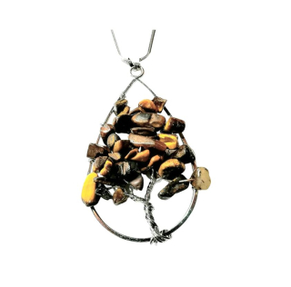 Strom života slza - magický amulet TYGŘÍ OKO
