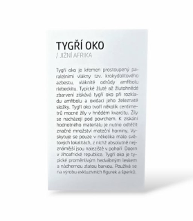 Kartička - TYGŘÍ OKO