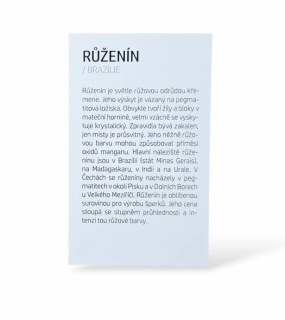 Kartička - RŮŽENÍN