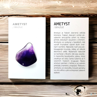 Kartička - AMETYST